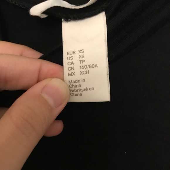 H&M black mock-turtleneck sleeveless bodysuit, EUC - Picture 2 of 7